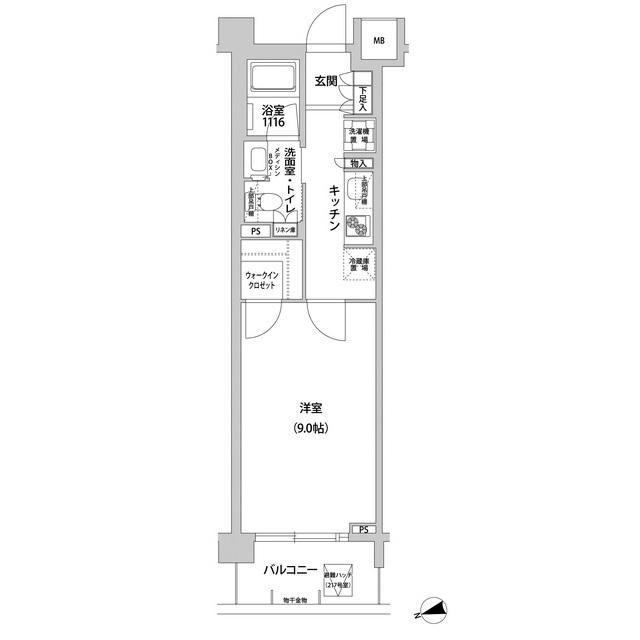 コンフォリア目黒青葉台（121） 間取り図画像