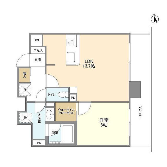 グランテール代々木（702） 間取り図画像
