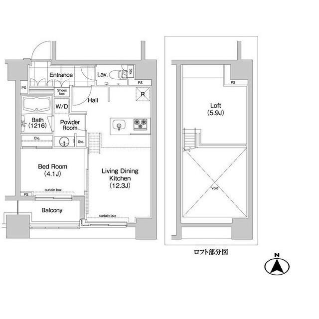 コンフォリア新川（0605） 間取り図画像