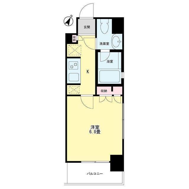 コンフォリア学芸大学イースト（406） 間取り図画像