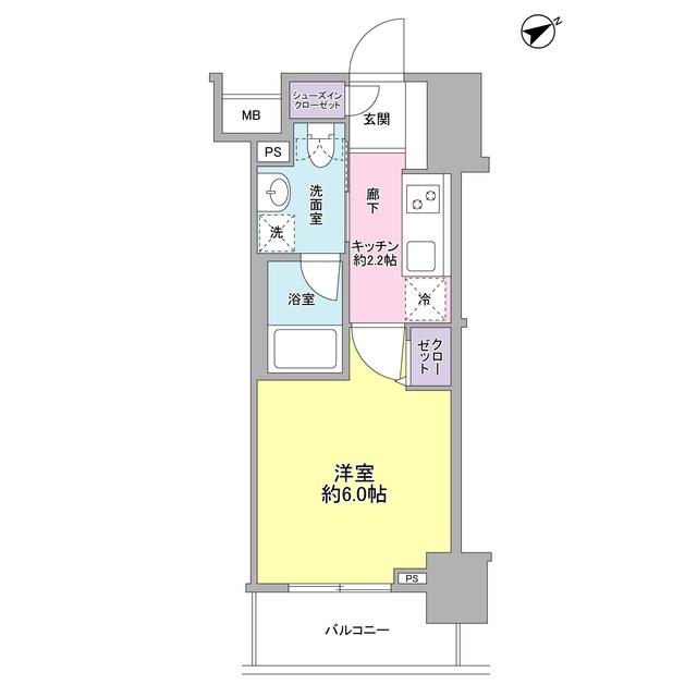 サンピエス大森（0302） 間取り図画像