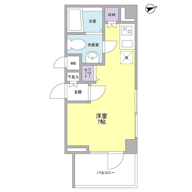 リバーレ秋葉原（1301） 間取り図画像
