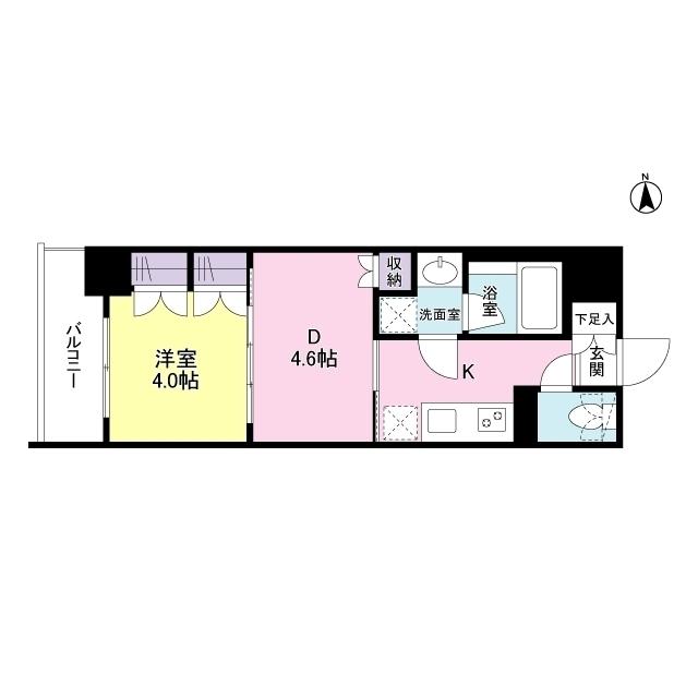 リバーレ池袋（1002） 間取り図画像