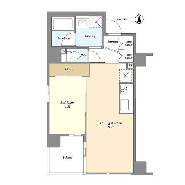 コンフォリア池袋（0401） 間取り図画像