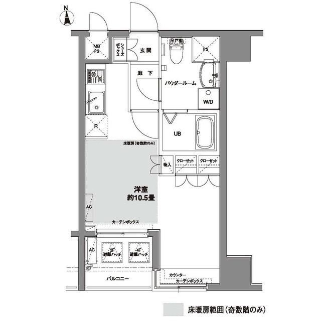 コンフォリア芝公園（0202） 間取り図画像