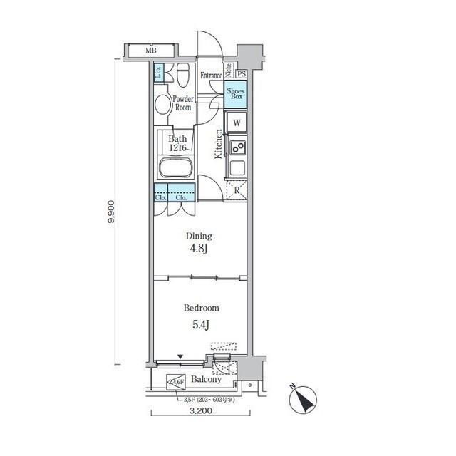 クインテット恵比寿（0207） 間取り図画像