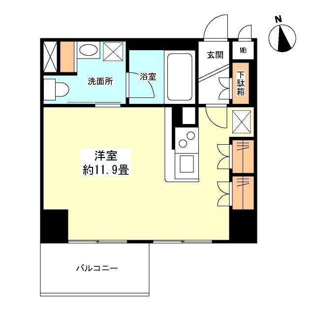グランカーサ新宿御苑（1004） 間取り図画像