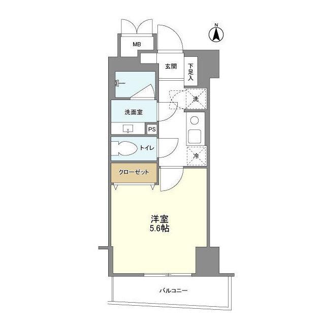 ミリアレジデンス御茶ノ水（0404） 間取り図画像