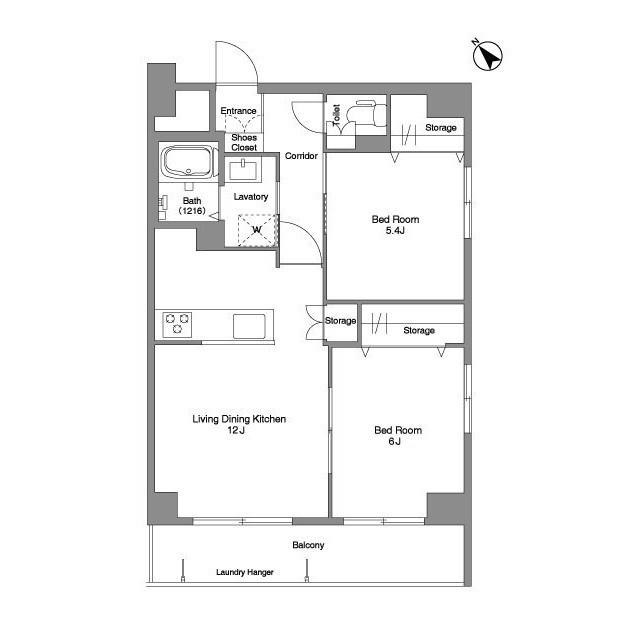 コンフォリア曳舟（703） 間取り図画像