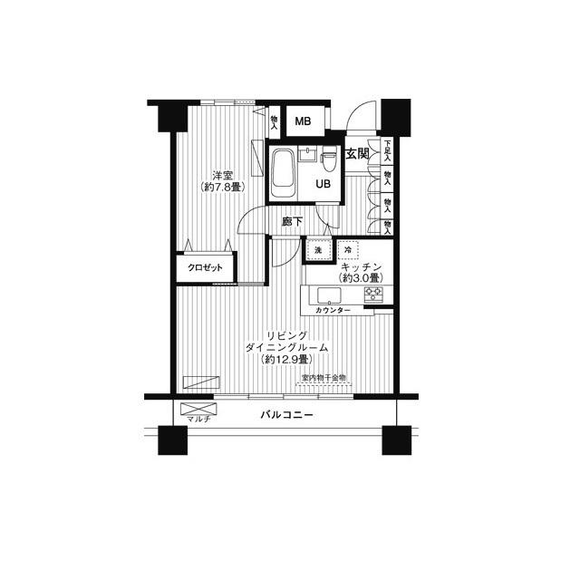 ＬＯＯＰ−Ｍ（0305） 間取り図画像