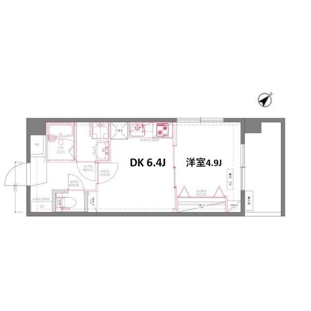 ウィルテラス押上（407） 間取り図画像