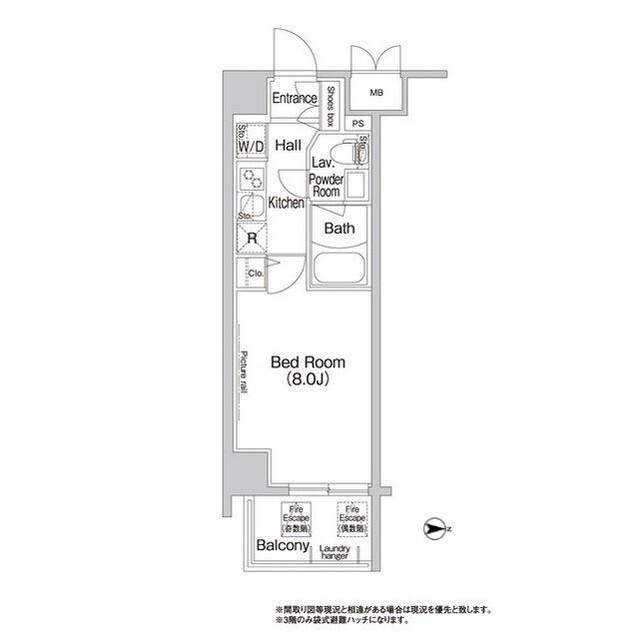 コンフォリア新宿（0608） 間取り図画像