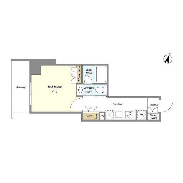 ＢＰＲレジデンス御嶽山（406） 間取り図画像