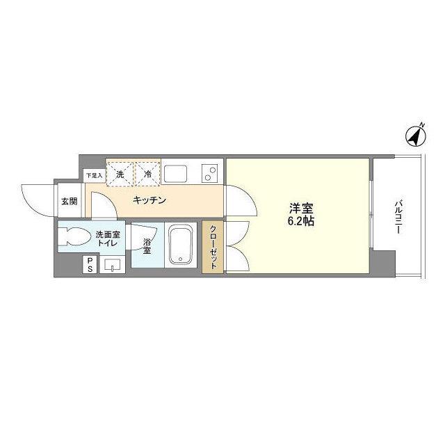 ＲＪＲリクロス西馬込（216） 間取り図画像