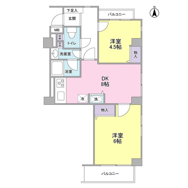 パストラール（0204） 間取り図画像