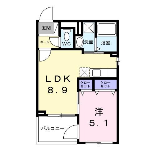 ベラシティ（301） 間取り図画像