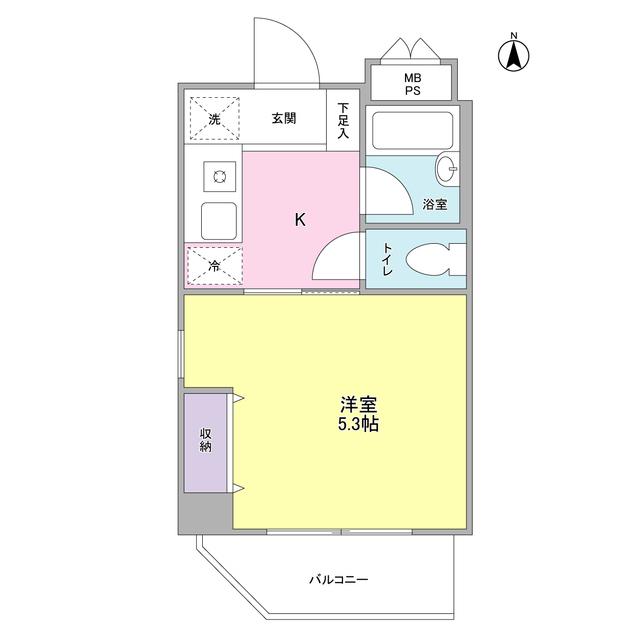 ｈｅａｒｔｌａｎｄ（401） 間取り図画像