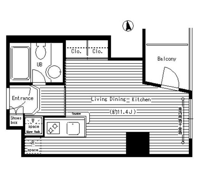 レガーロ西早稲田（702） 間取り図画像