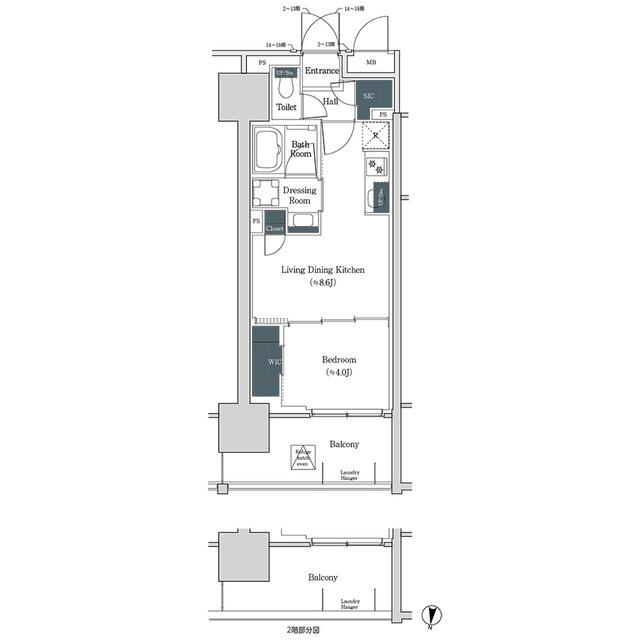 ブルックサイドレジデンス木場（1133） 間取り図画像