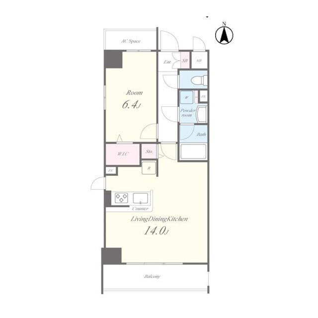 Ｎ’ｓ　ＰＡＲＫ　Ｒｅｓｉｄｅｎｃｅ　高田馬場（209） 間取り図画像