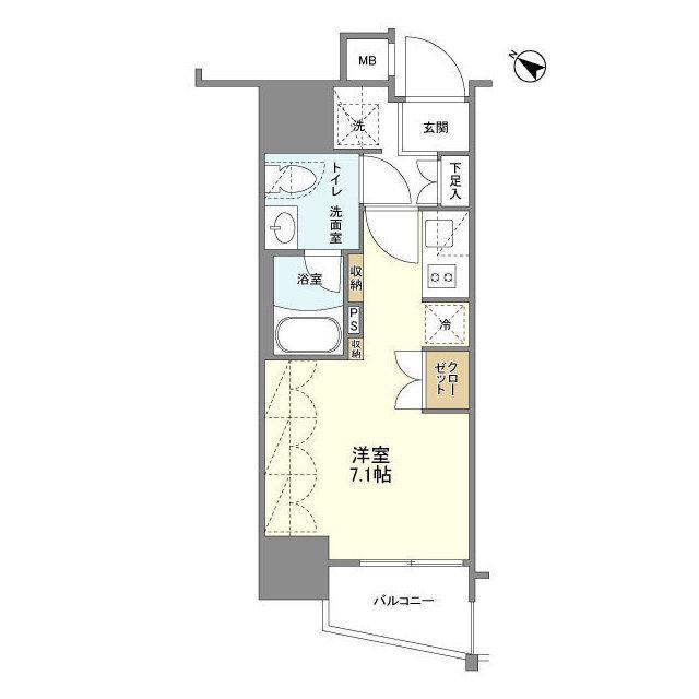 ＳＩＬ西五反田（0305） 間取り図画像
