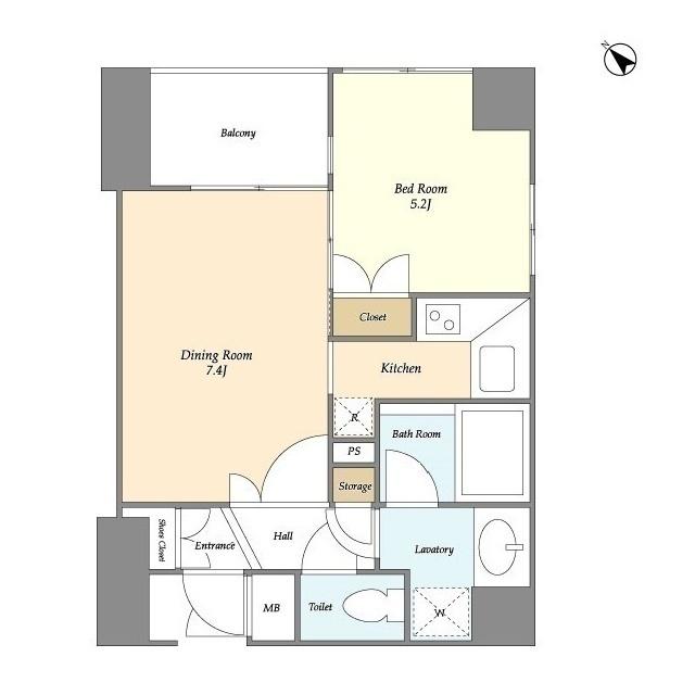 パレステュディオ渋谷ＳＴＡＴＩＯＮＦＲＯＮＴ（1202） 間取り図画像