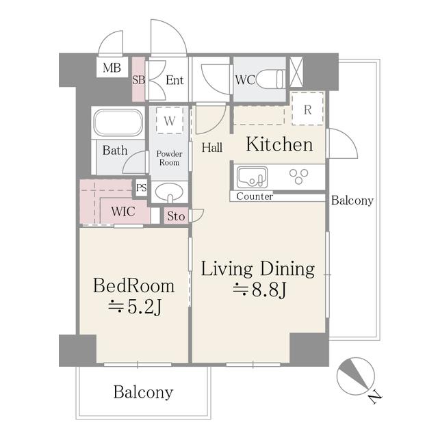 Ｇｒａｃｅ　Ｖｉｌｌａ　御茶ノ水（606） 間取り図画像