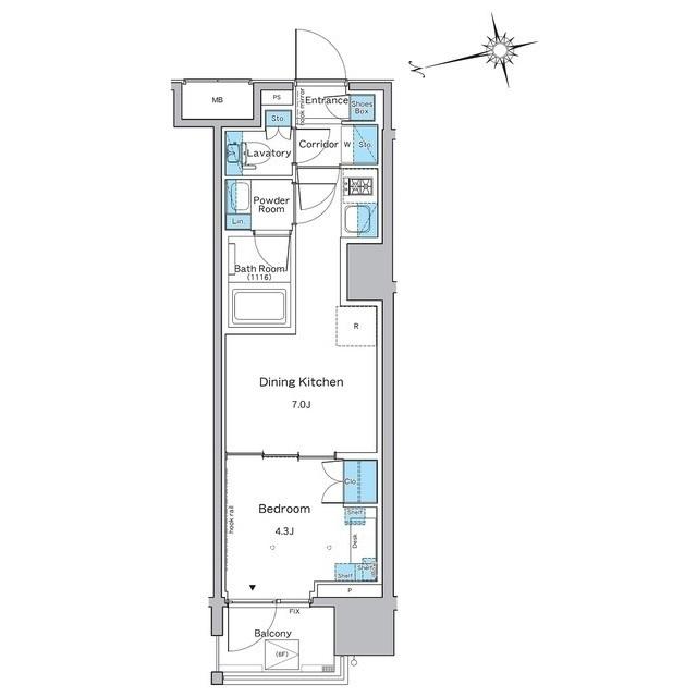 ルフォンプログレ品川戸越（0605） 間取り図画像