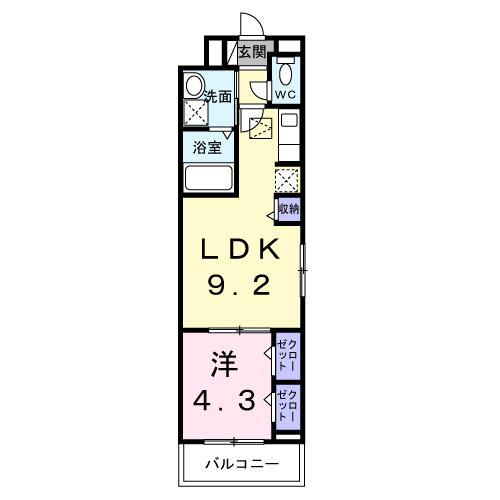 リッシュ　メゾン（301） 間取り図画像
