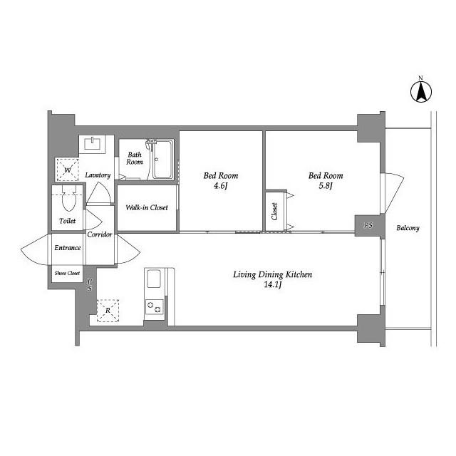 ＫＤＸレジデンス上板橋（303） 間取り図画像