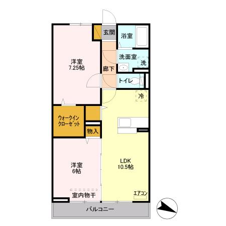 マリアージュ（303） 間取り図画像