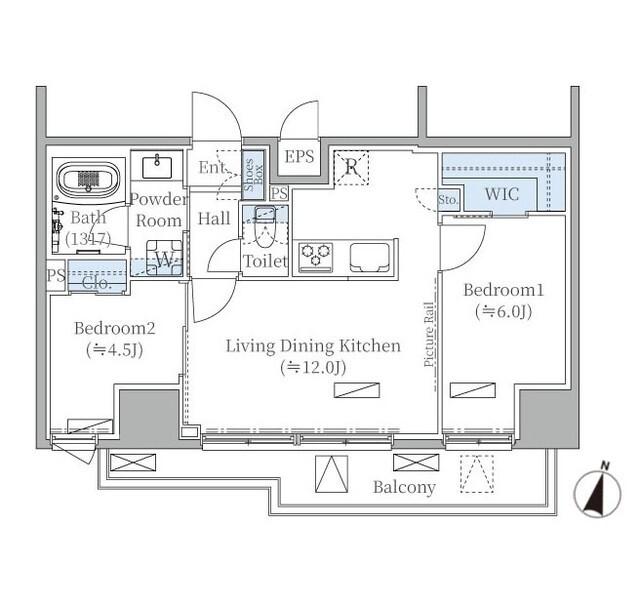 モディア文京目白台（701） 間取り図画像