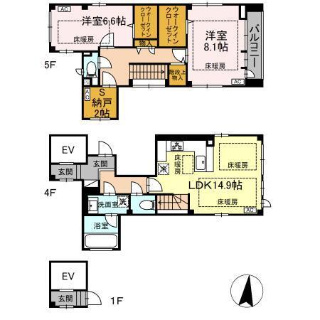 HIROO TERRACE（5） 間取り図画像