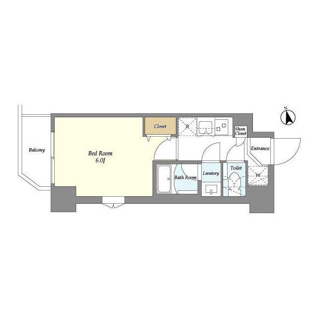 Ａｕｇｕｓｔａ　Ｒｅｓｉｄｅｎｃｅ大森（412） 間取り図画像