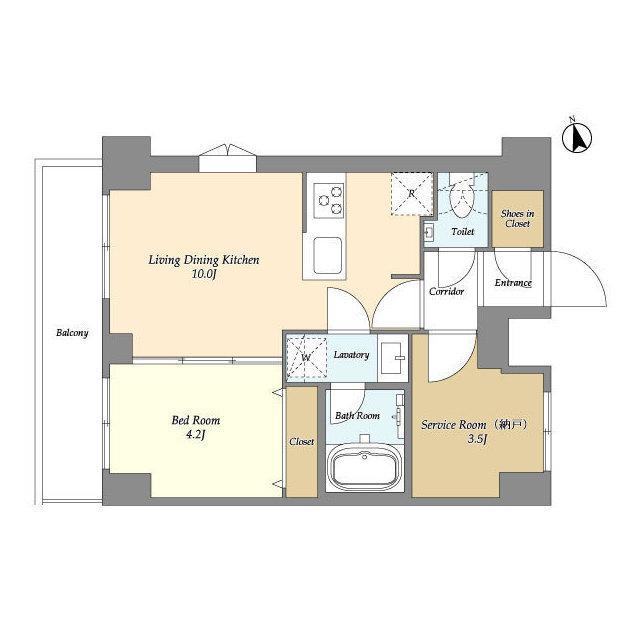 Ａｕｇｕｓｔａ　Ｒｅｓｉｄｅｎｃｅ大森（701） 間取り図画像
