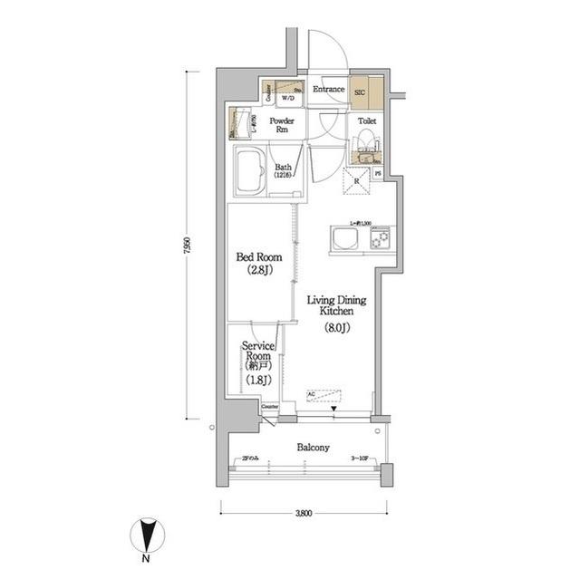 アーバネックス市谷本村町（0503） 間取り図画像