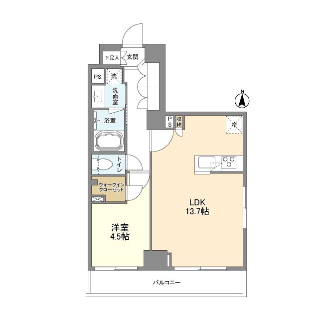 Ａｕｇｕｓｔａ　Ｒｅｓｉｄｅｎｃe新中野（601） 間取り図画像