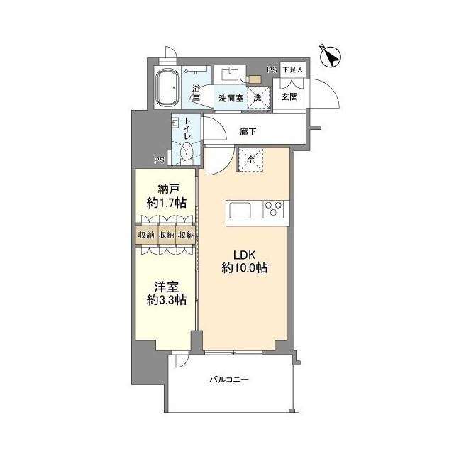 ルジェンテ武蔵小山アベニュー（701） 間取り図画像