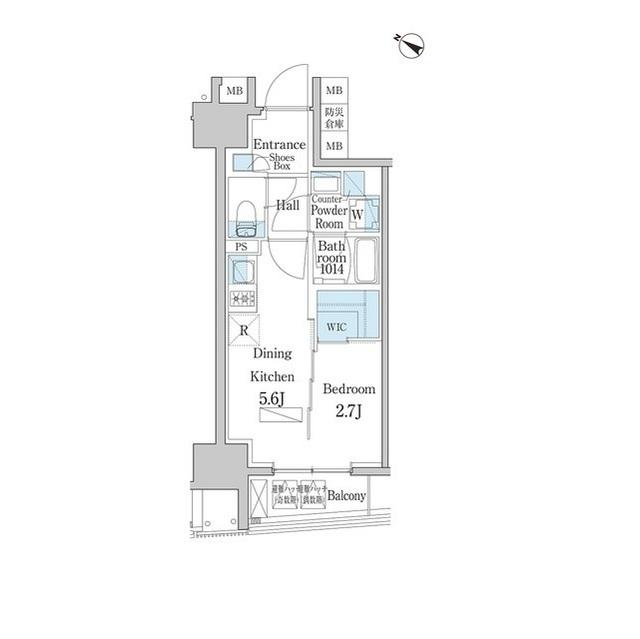 テラスレジデンス日本橋水天宮（0702） 間取り図画像