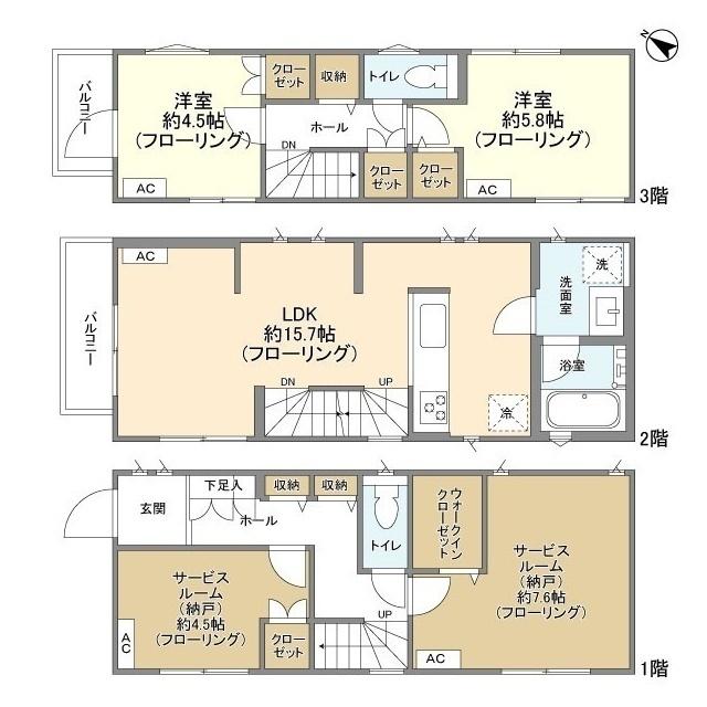 Kolet葛飾鎌倉#20 間取り図画像