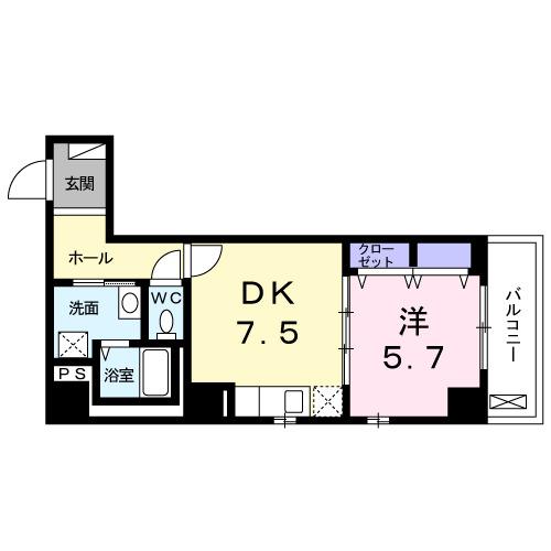 ストリーム品川イースト（203） 間取り図画像