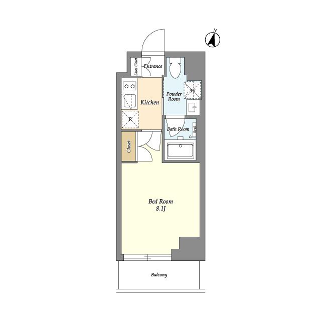 ＡＩＦＬＡＴ阿佐ヶ谷（206） 間取り図画像