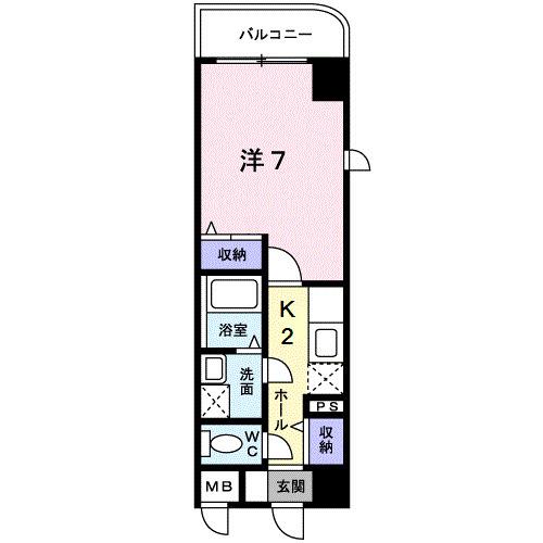 サイレントヒル高野台（403） 間取り図画像