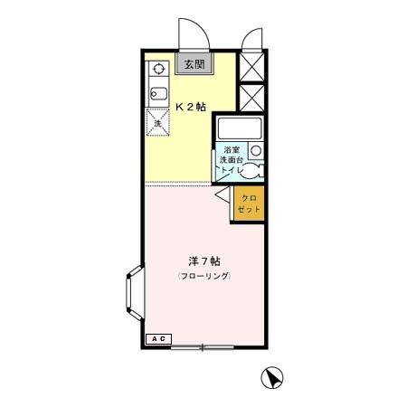 サンコーポ（105） 間取り図画像