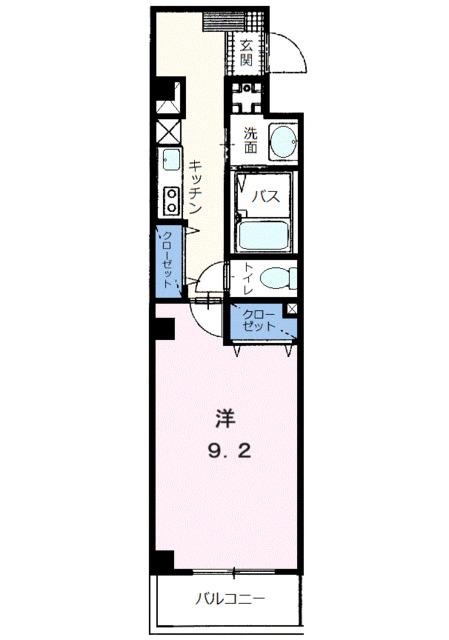 メゾン　ド　リーフ（403） 間取り図画像