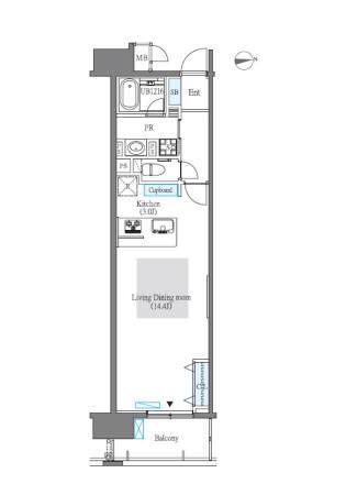 ロイヤルパークス西新井（0427） 間取り図画像