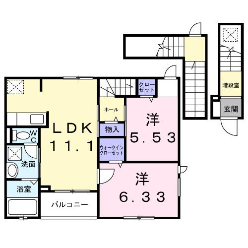 Ａｍｒｉｔａ　Ⅳ（302） 間取り図画像