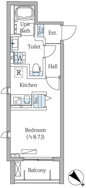 ＭＯＣＸＩＯＮ渋谷西原（301） 間取り図画像