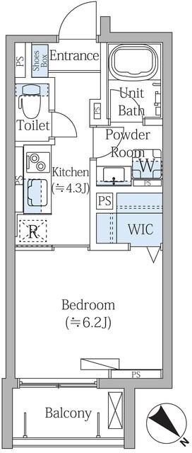 ＭＯＣＸＩＯＮ渋谷西原（102） 間取り図画像