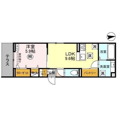 chardon sud（シャルドン　シュド）（105） 間取り図画像
